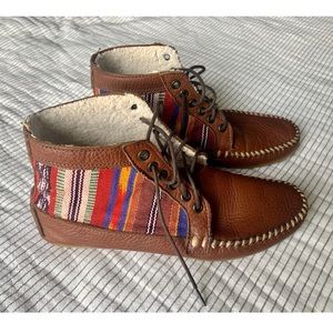 Guatemalan Aztec Moccasins